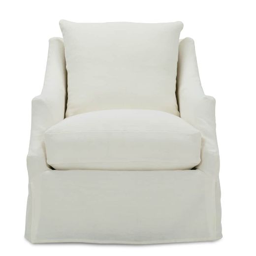 Picture of Kara Slipcovered Swivel Chair w/ Glider Option